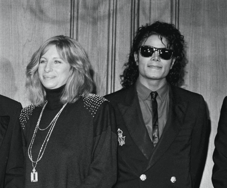 barbra streisand michael jackson