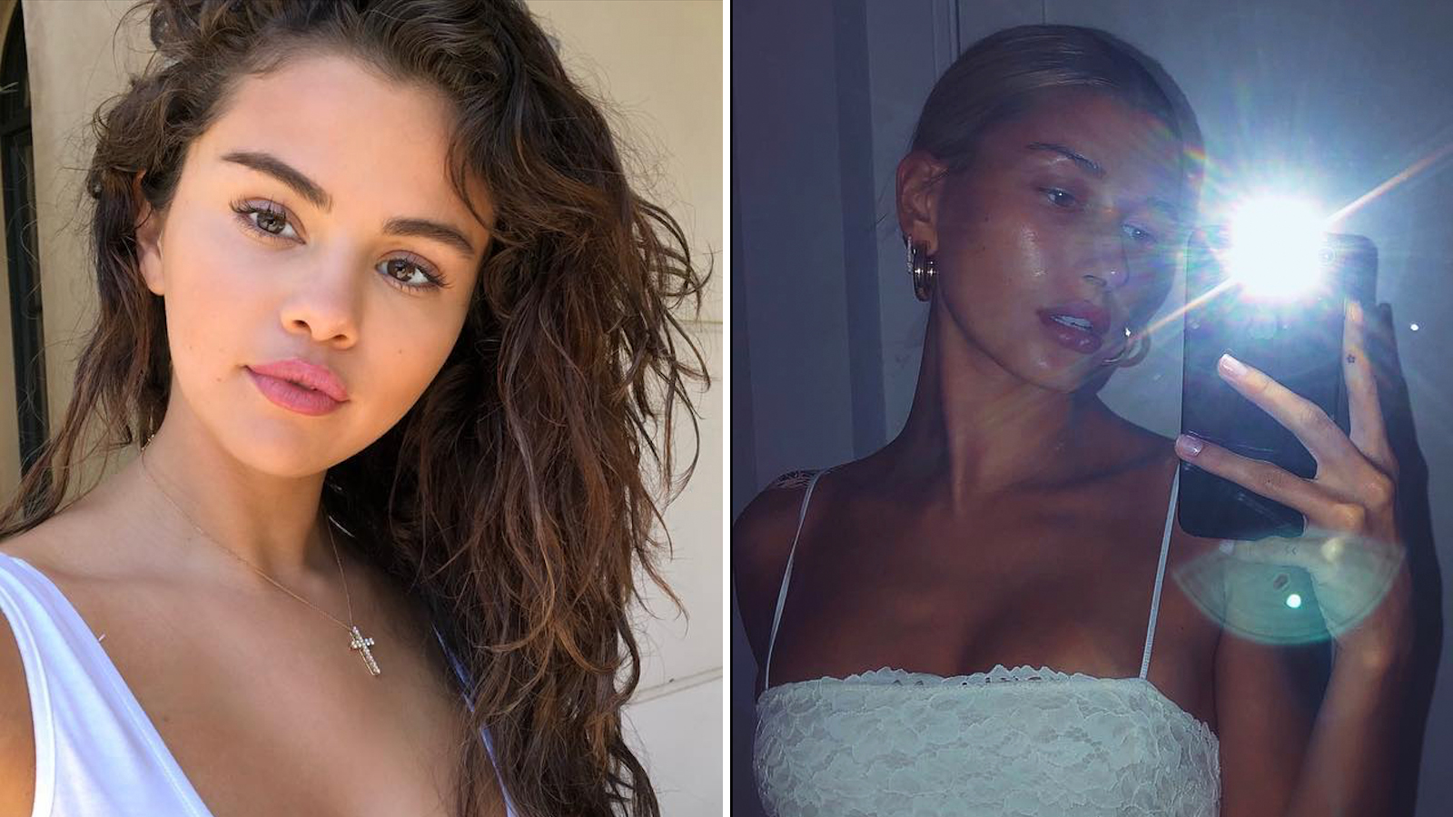 Fans Accuse Hailey Baldwin Of Copying Selena Gomezs Selfie