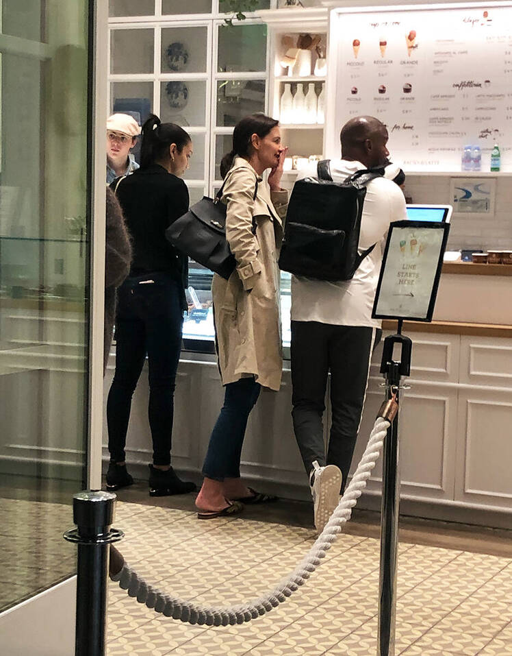 Jamie Foxx Katie Holmes Together Ice Cream Date Breakup Rumors