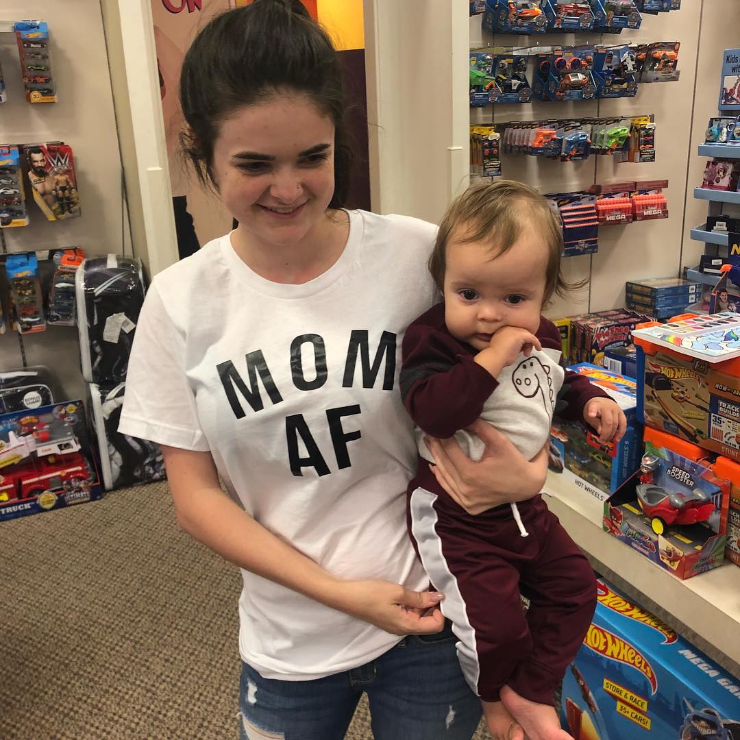 Big Moms On Small Boys Porn - Teen Mom's Lexi Tatman and Kyler Lopez Welcome Baby No. 2, a Boy