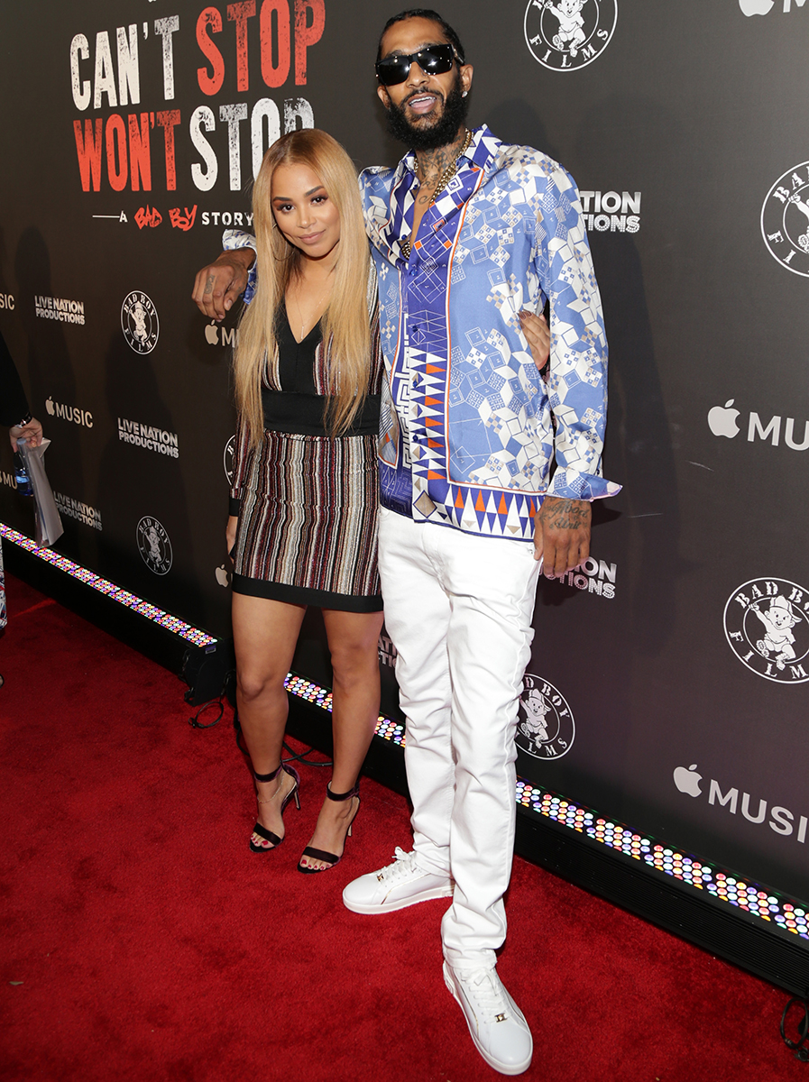 Nipsey Hussle & Lauren London Keep It Cute After Accident With Paps