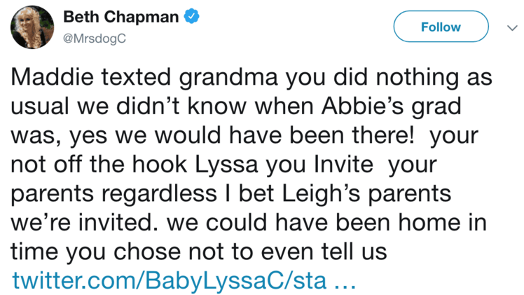 Lyssa Beth Chapman Family Feud Cancer Battle