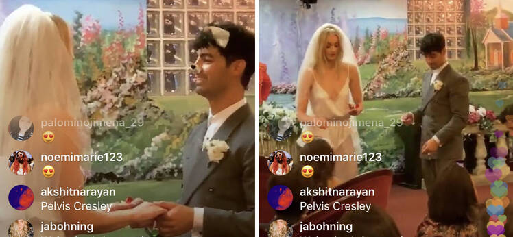 Sophie Turner and Joe Jonas Get Married in Vegas on Diplo Instagram
