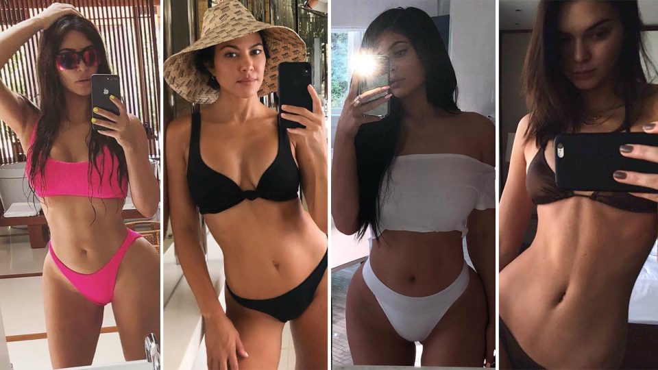 Kardashians And Jenners Slay In Bikinis All Year Long See Photos 1826