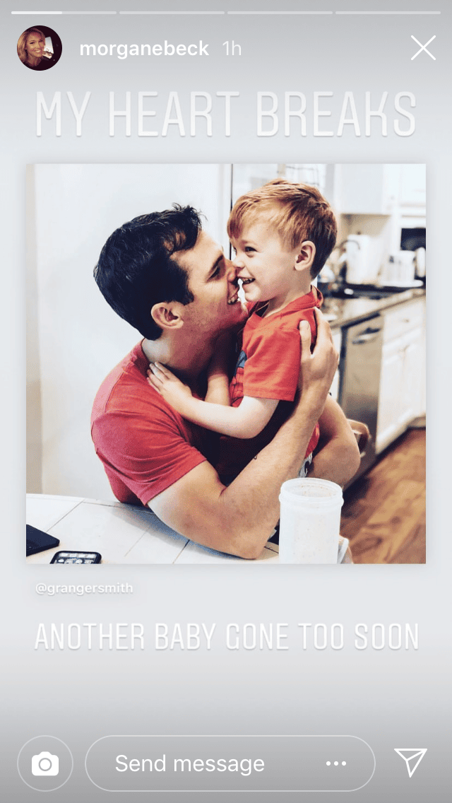 Morgan Miller Comments On Granger Smith's Son's Death