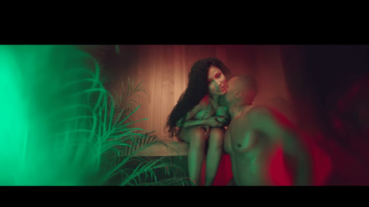 Nicki Minaj Packs on the PDA With Boyfriend Kenneth Petty in Music Video