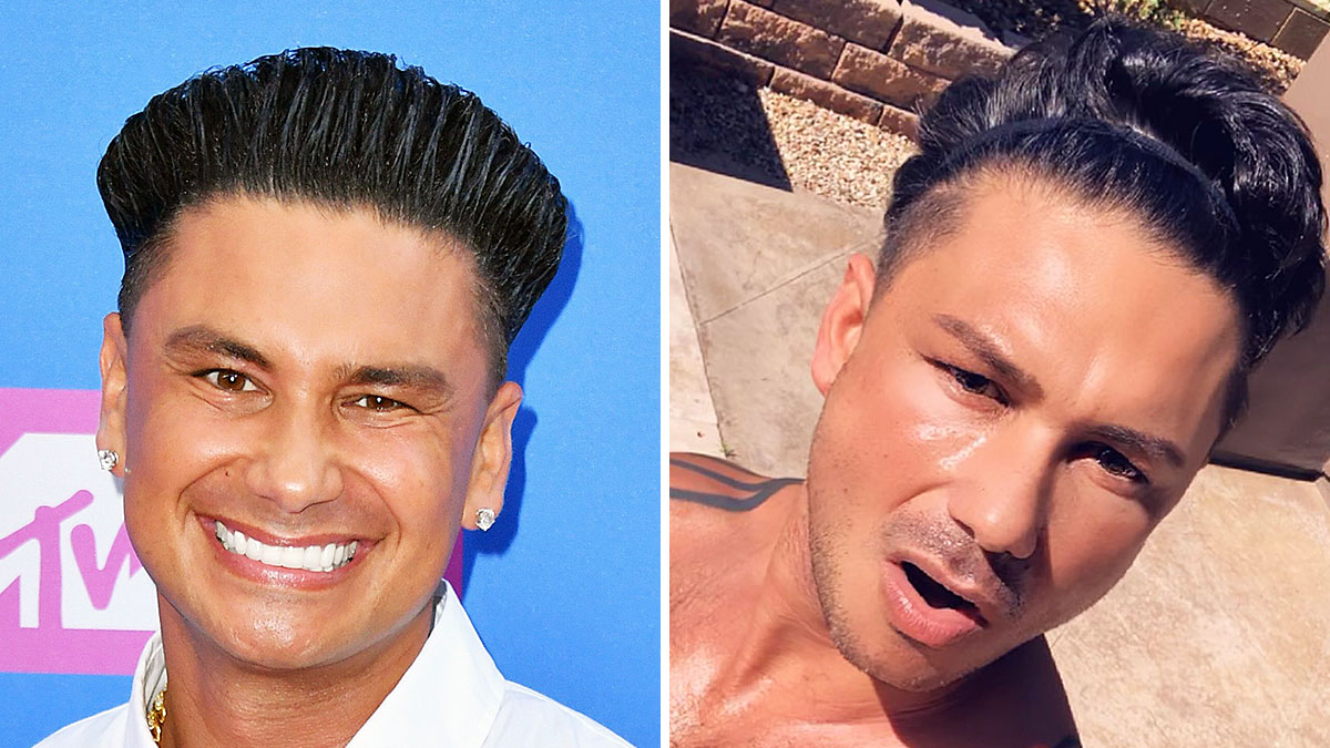 Pauly D Shows Off GelFree Hairstyle See the Shirtless Photo