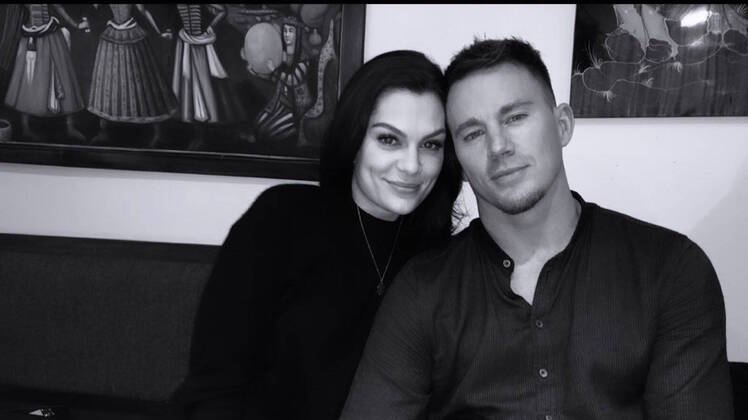 Jessie J Cuddling With Channing Tatum