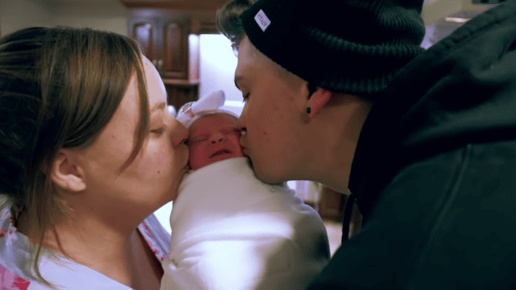 tyler and catelynn baltierra kissing baby vaeda