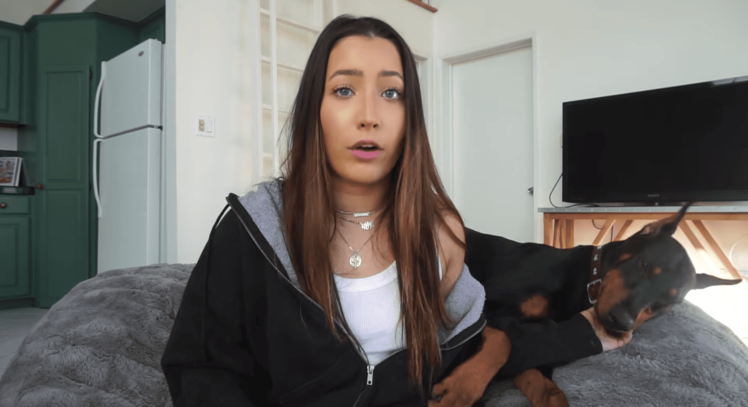 Brooke Houts and Doberman Sphinx