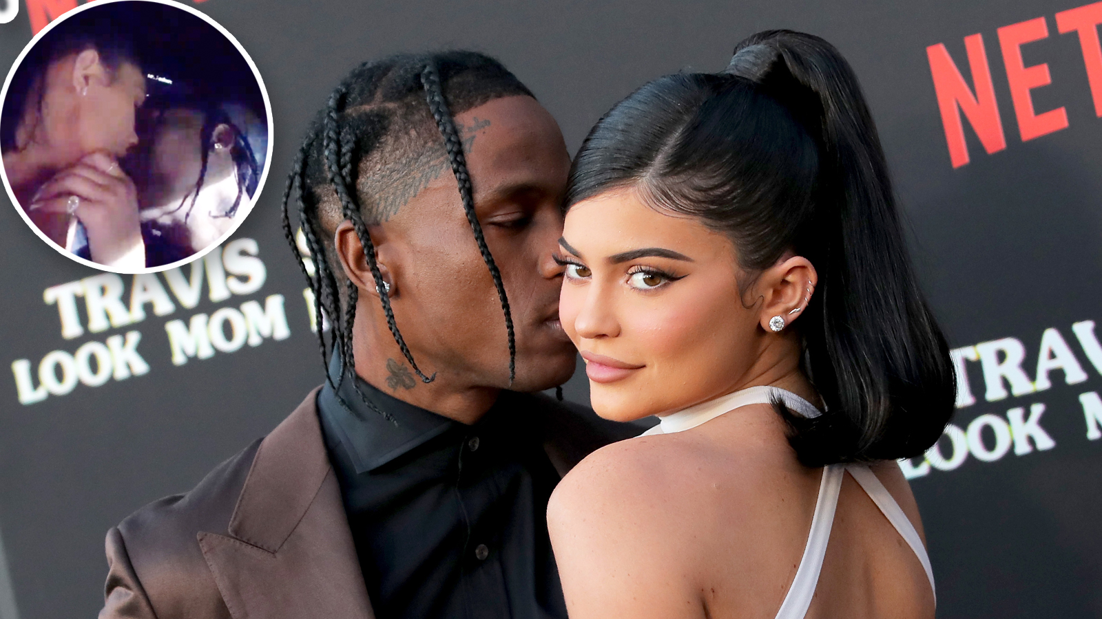 Kylie Jenner Smokes With Travis Scott After Netflix Premiere