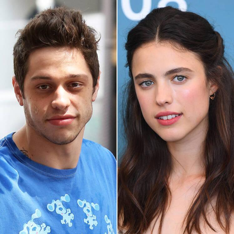 Pete Davidson Margaret Qualley Venice Film Festival