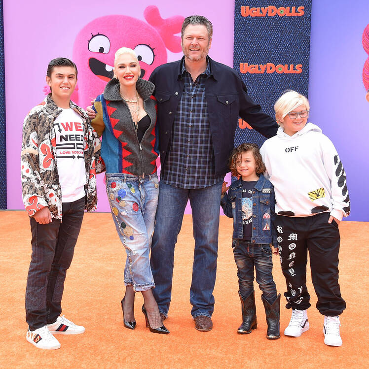 Gwen Stefani Blake Shelton Good Dad 3 Boys
