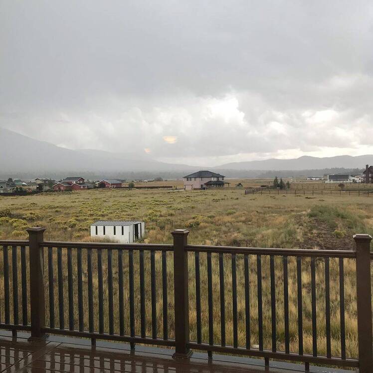 christine brown backyard in flagstaff