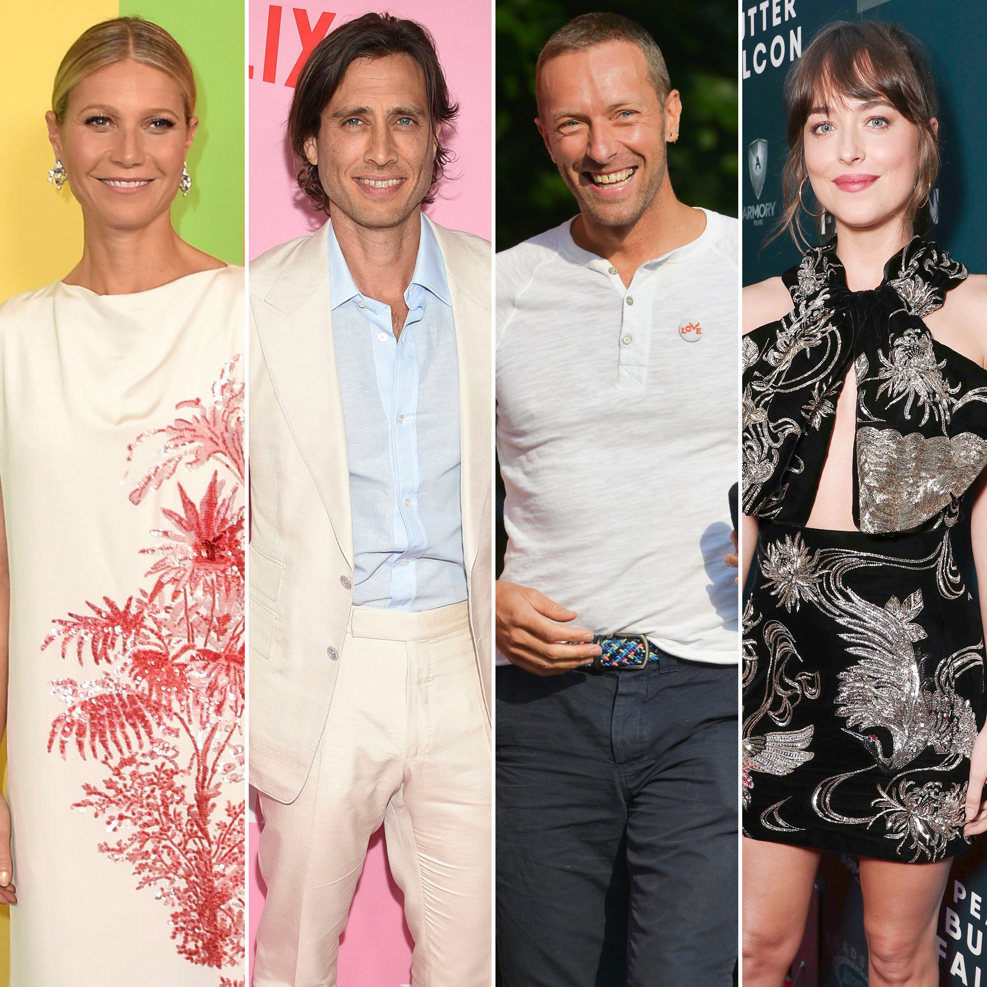 Gwyneth Paltrow And Brad Falchuk Hang Out With Ex Chris And Dakota