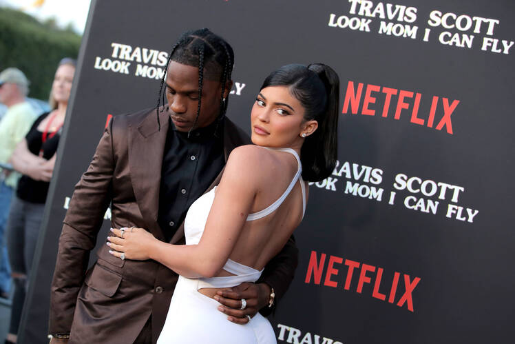 Kylie Jenner and Travis Scott Pose on the Red Carpet, Kylie Jenner and Travis Scott Still on a Break Following Split