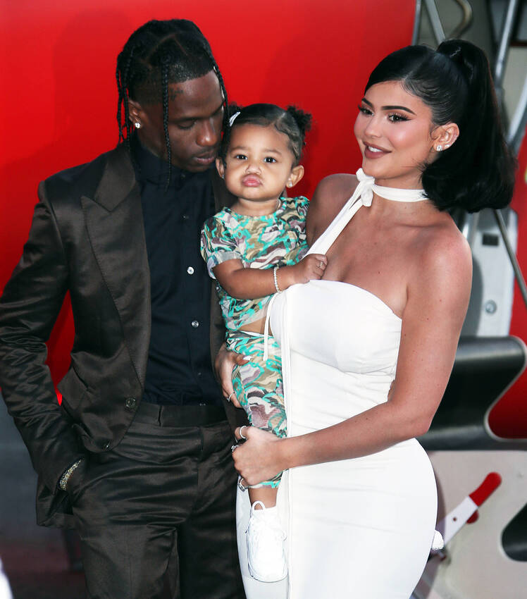 Kylie Jenner Travis Scott Will Share 5050 Custody of Stormi Post Split