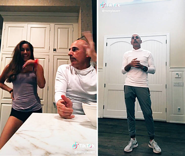 Matt Lauer Return Social Media Daughter TikTok Videos After Divorce