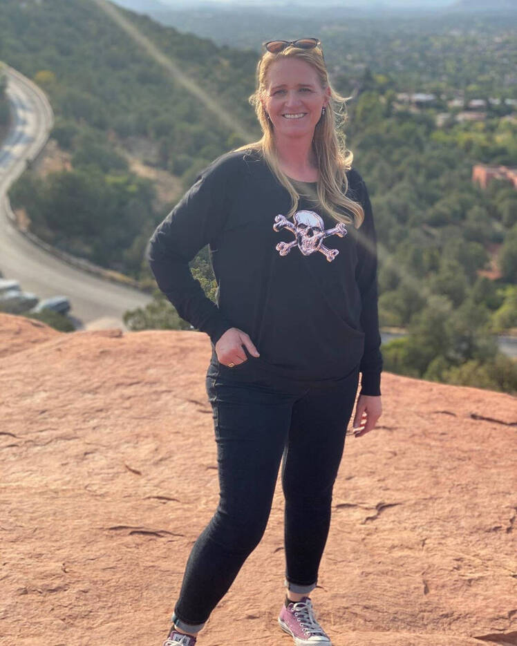 Sister Wives Star Christine Brown in Sedona