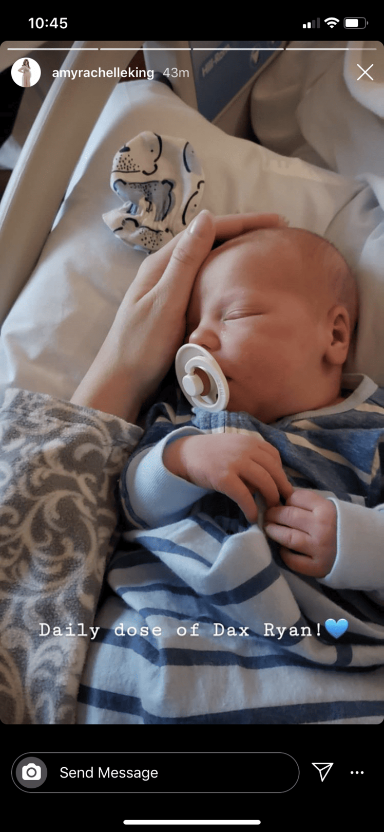 amy duggar's photo of daxton ryan