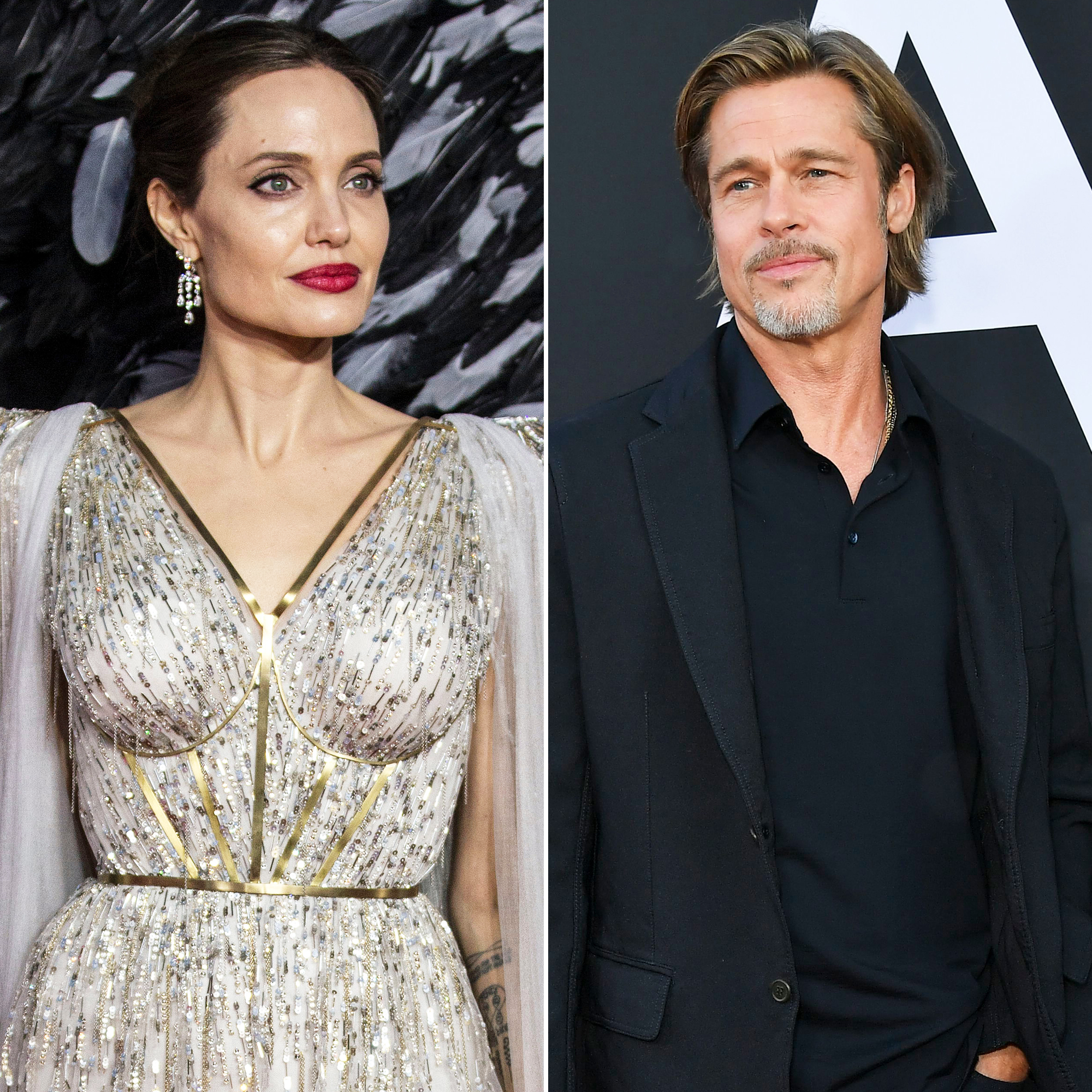 Angelina Jolie Warns Brad Pitt's GF Ines to Stay Away From Kids