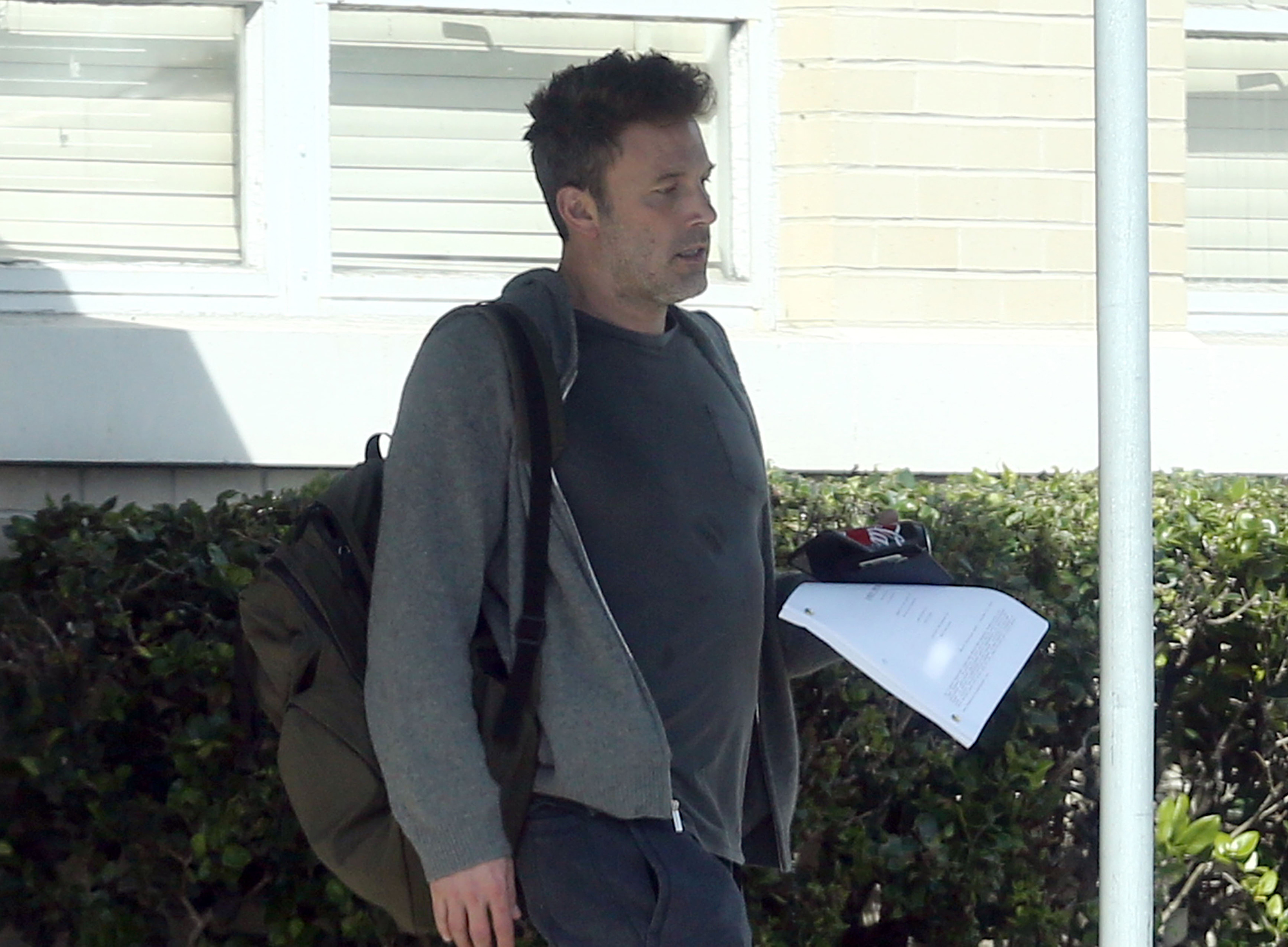 Ben Affleck Looks Dishevelled On Set After Drinking Relapse — Pics