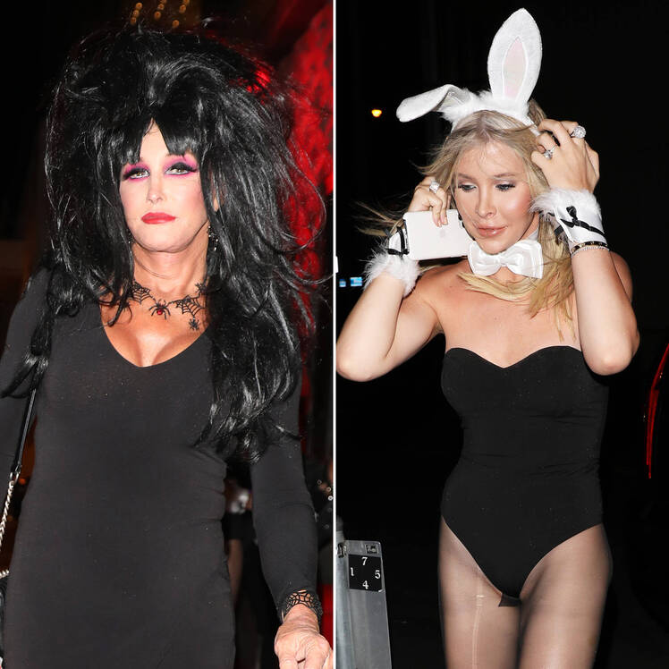 Caitlyn Jenner Sophia Hutchins Celebrate Halloween Kendall Jenner B day Bash