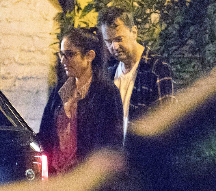 Matthew Perry Spotted Mystery Date West Hollywood