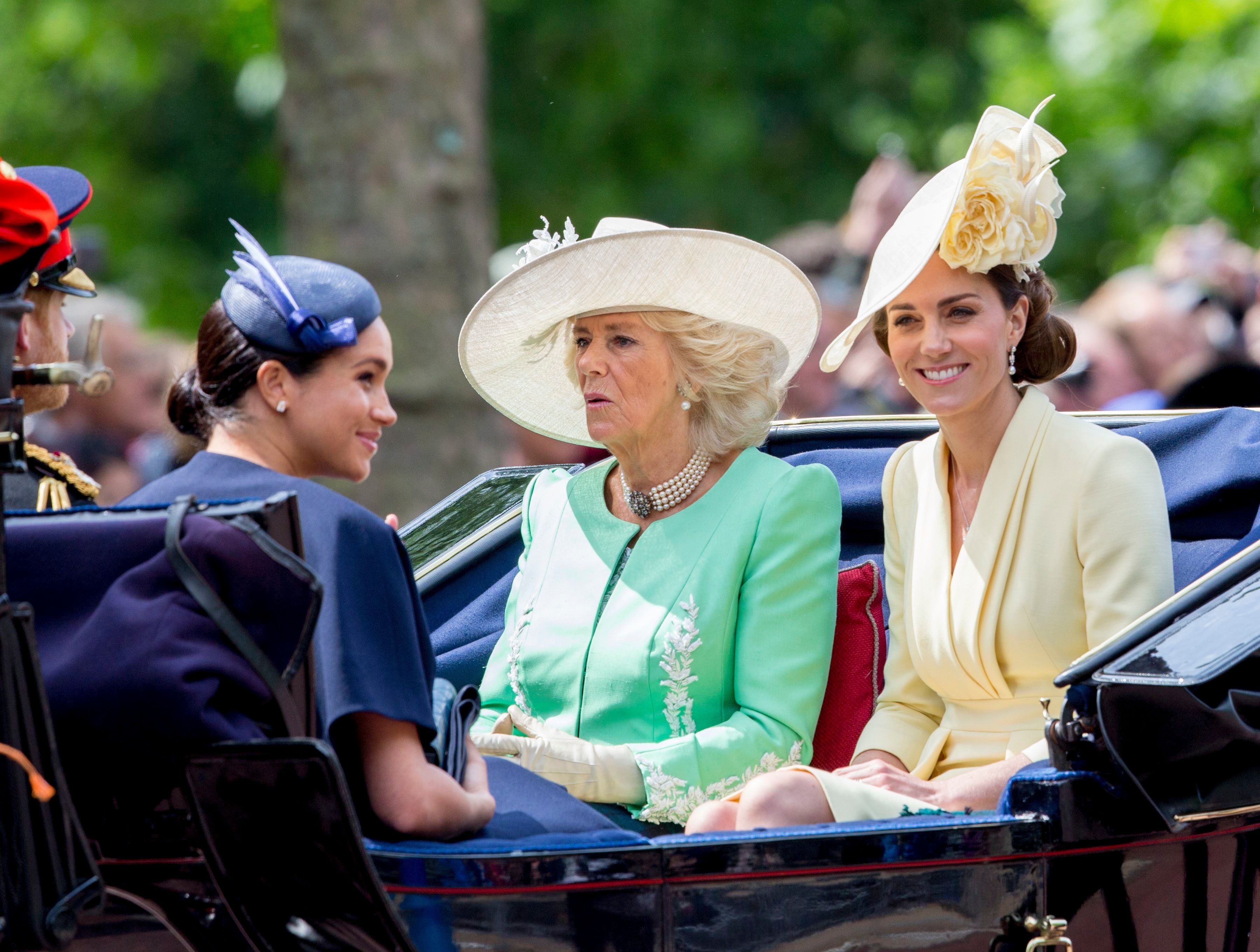 Kate Middleton Wearing Yellow With Meghan Markle