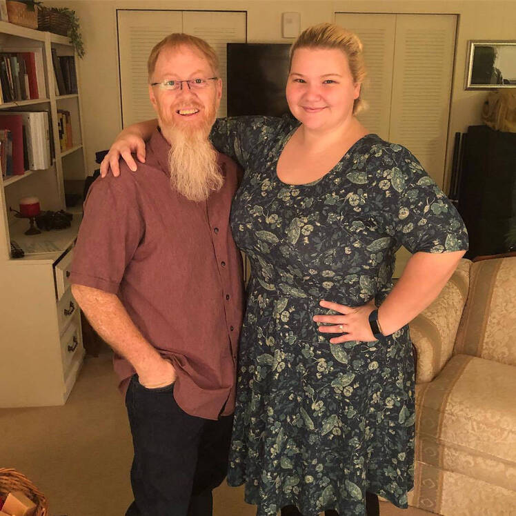 Nicole Nafziger and Father Tyler Nafziger