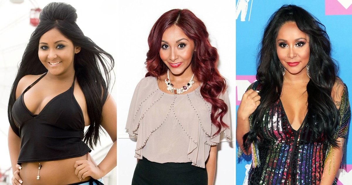 Snookis Transformation See The Jersey Shore Star Then And Now 5548