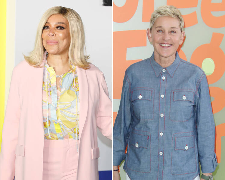 Side-by-Side Photos of Wendy Williams and Ellen DeGeneres