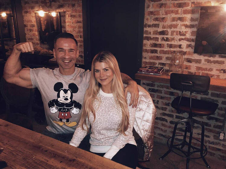 mike the situation sorrentino and wife lauren celebrate their one year wedding anniversary