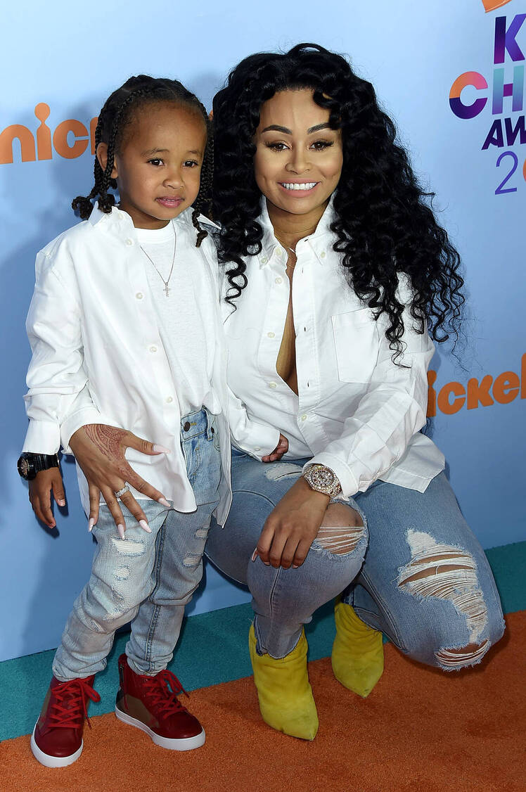 Blac Chyna and King Cairo Stevenson