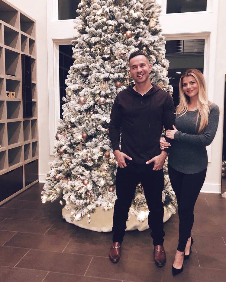 Mike The Situation Sorrentino and Wife Lauren Sorrentino are Celebrating the Holidays in Style