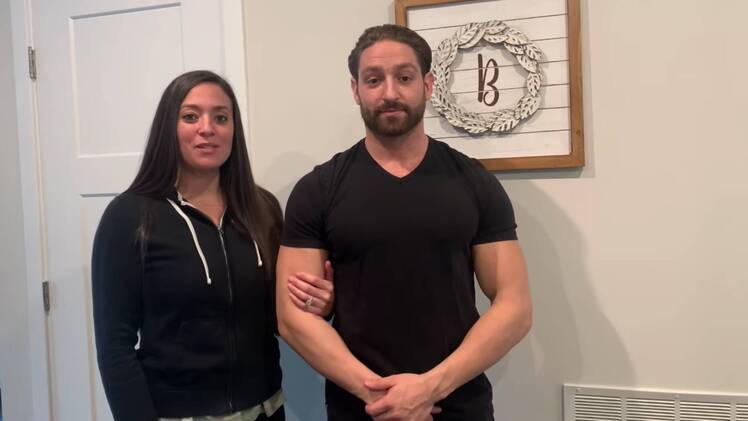 Sammi Giancola With Her Fiance Christian Biscardi