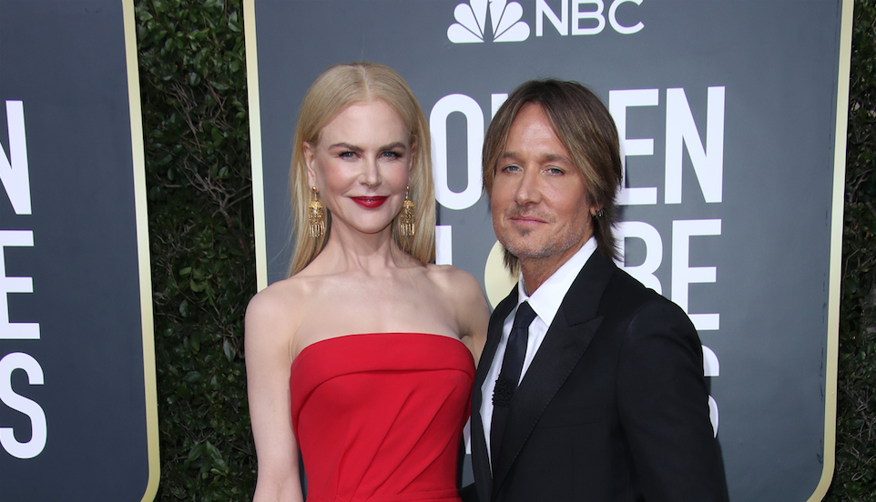 Nicole Kidman and Keith Urban: 2020 Golden Globes Red ...