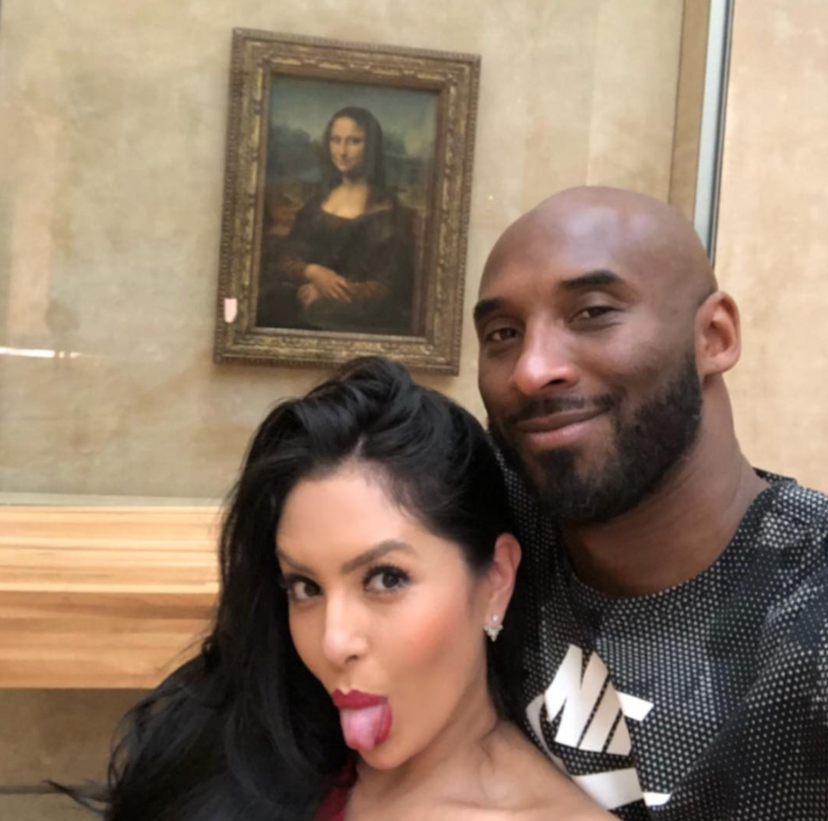 foto ' s van de familie Kobe Bryant