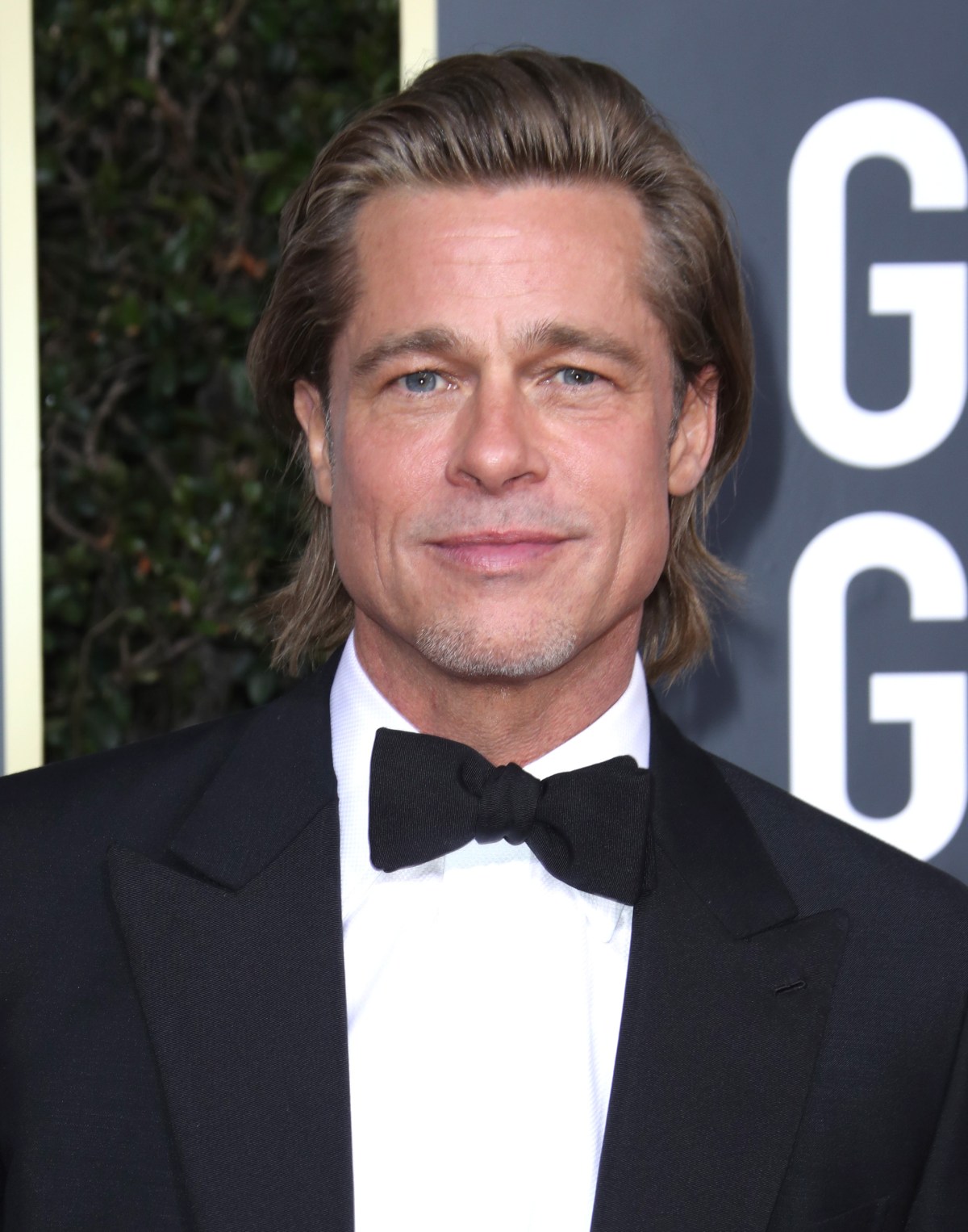 Brad Pitt At Golden Globes 2024 Addy Lizzie