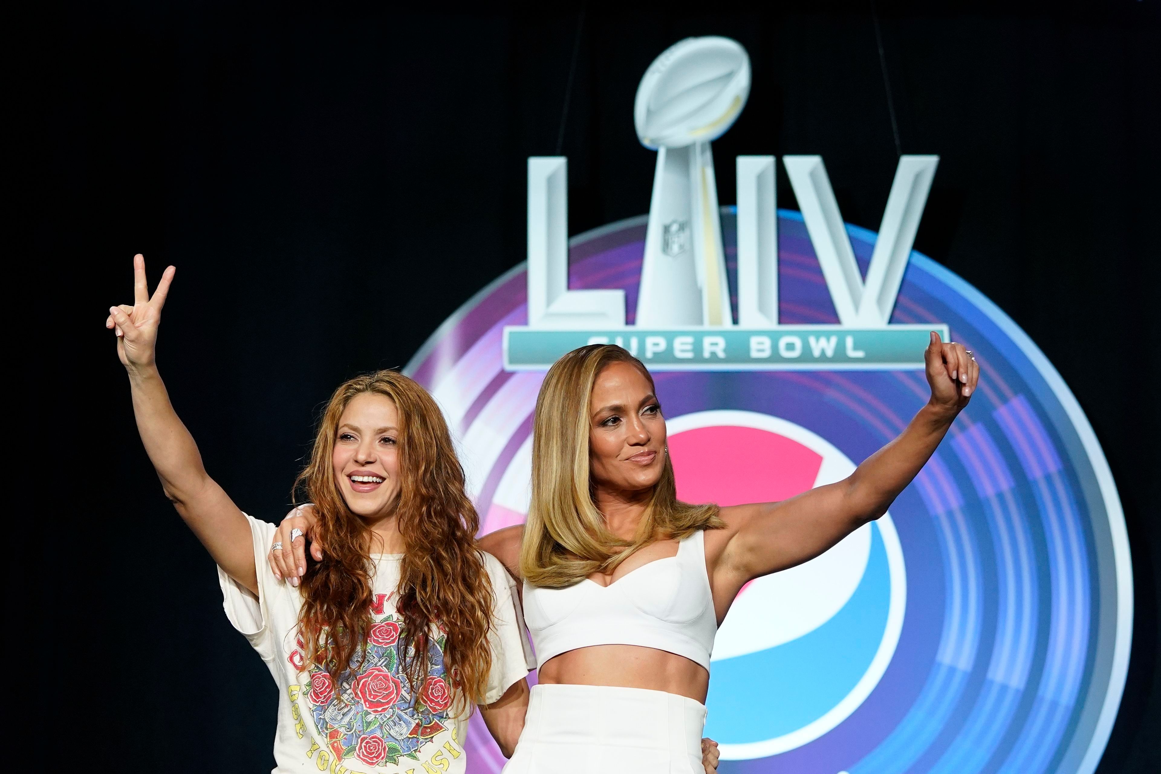 Jennifer Lopez Shakira Super Bowl Tribute To Kobe