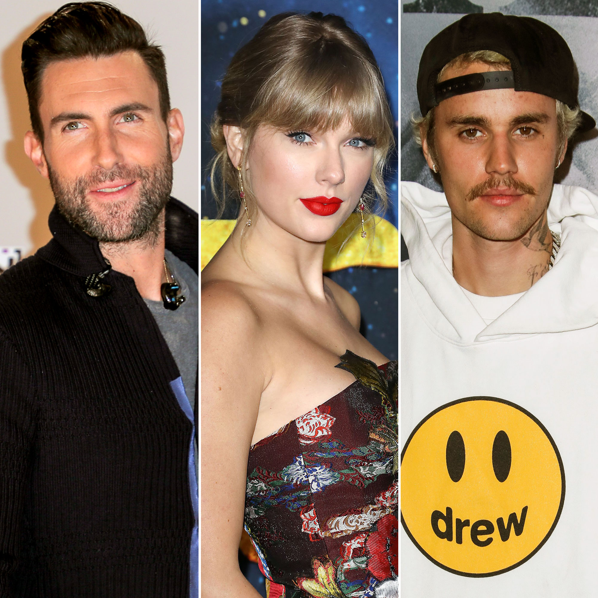 Adam Levine Taylor Swift Justin Bieber 5 More Celebs Who Got   Adam Levine Taylor Swift Justin Bieber 5 More Celebs Who Got Generous For Fans 