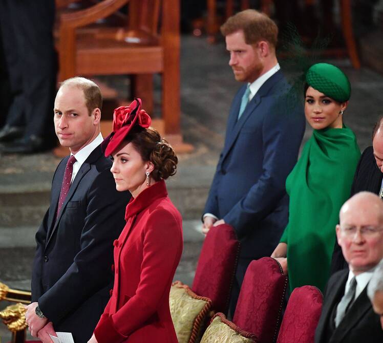 Meghan Markle Prince Harry Prince William and Kate Middleton Reunite Commonwealth Day Service, Westminster Abbey, London, UK - 09 Mar 2020