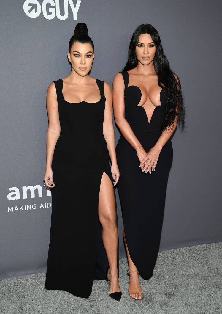 Kourtney Supports Kim's New Show After Fight
