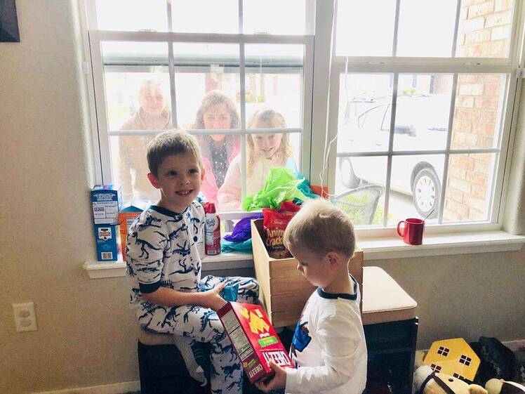 Michelle Duggar Visits Israel Dillard in Quarantine For His Birthday