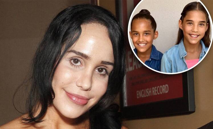 Octomom and Her Daughters