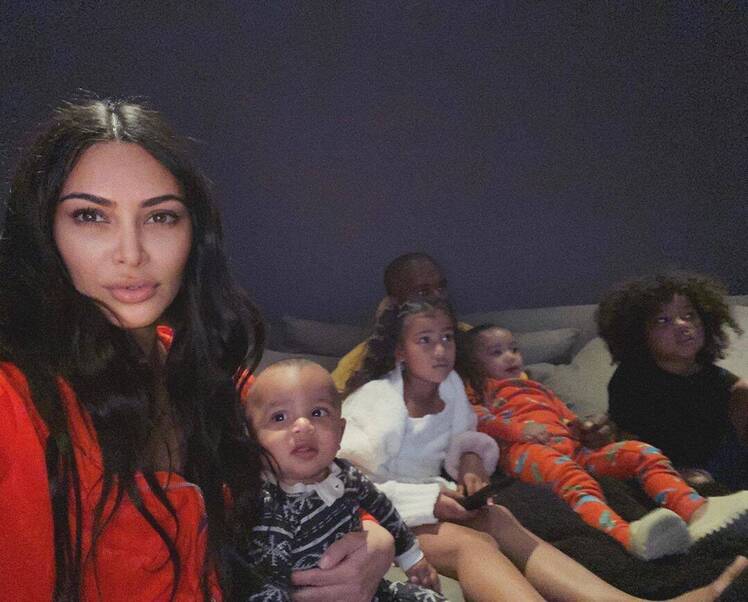 Kim Kardashian in Quarantine