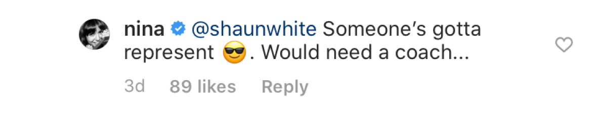 Nina Dobrev and Shaun White Flirt On Instagram: 'Need a Coach