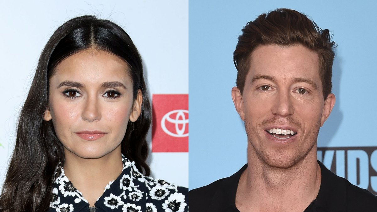 Nina Dobrev and her boyfriend Shaun White are spotted during the