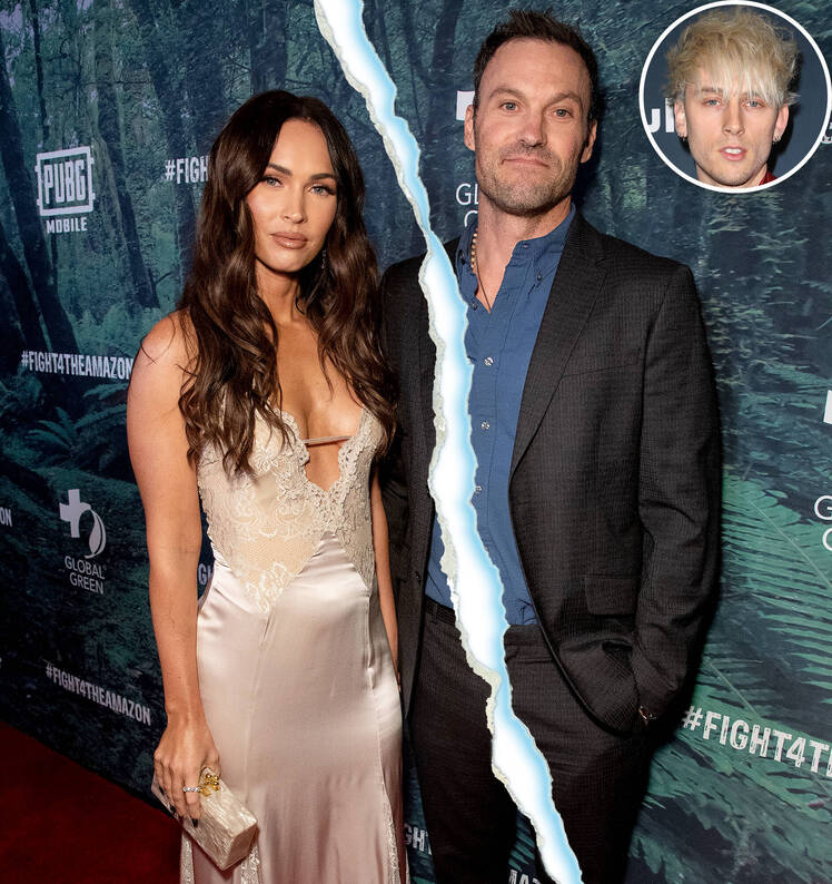 Brian Austin Green Confirms Megan Fox Split talks MGK