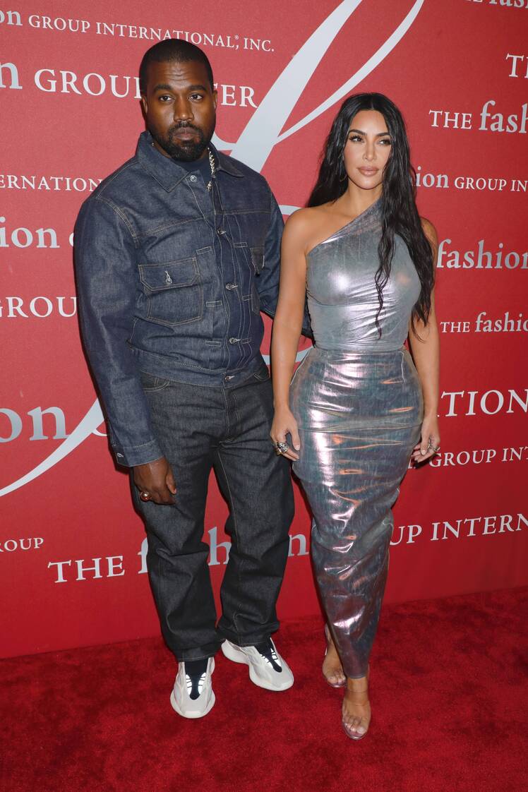 Kim Kardashian and Kanye West